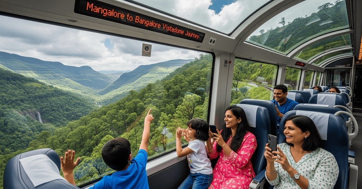 Mangalore to Bangalore Vistadome Journey